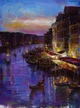 City Impressionism Originals and Prints City Impressionism Originals and Prints Venetian Lights (SN)